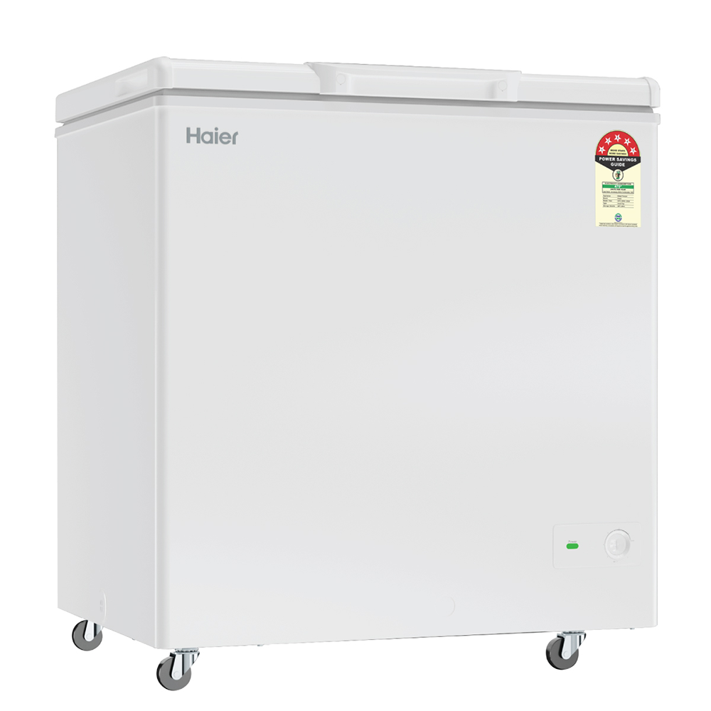 Haier Deep Freezer 300L, Hard Top Convertible Single Door (White)